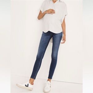 Madewell Over-the-Belly Tencel® Edition Skinny Orland wash